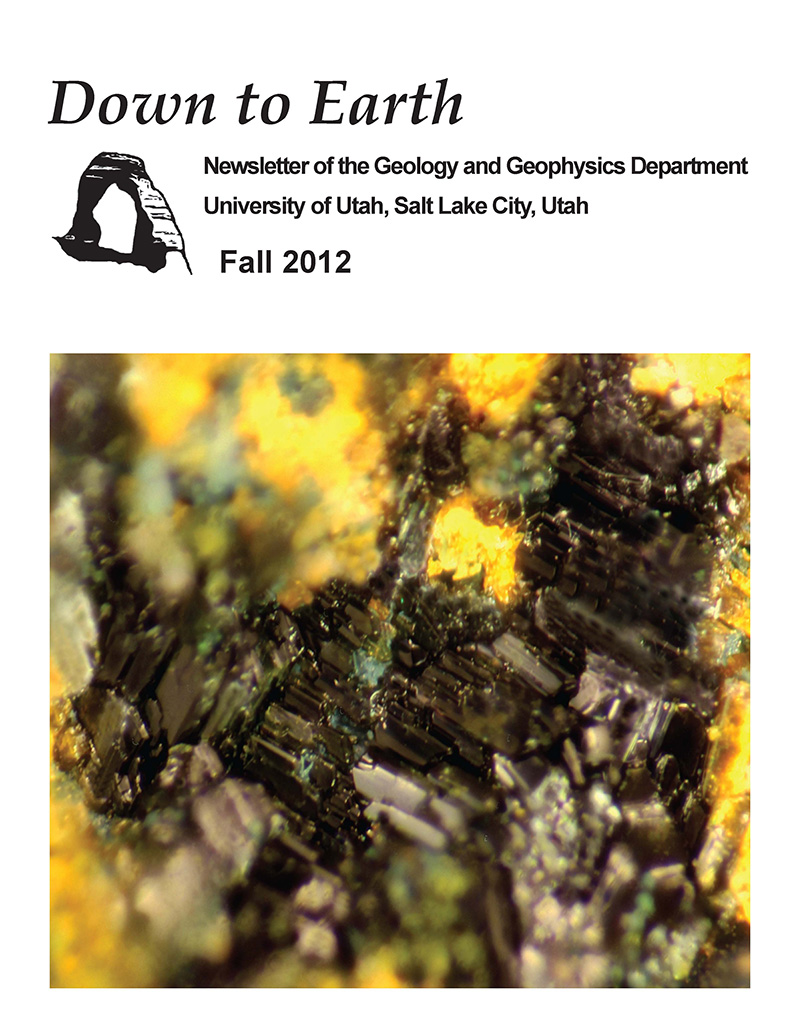 Down to Earth newsletter - Fall 2012